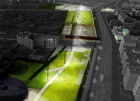 raumfeld,architekt,dresden,gbm,berliner,mauer,bernauer,mauerstreifen,nacht